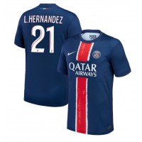 Paris Saint-Germain Lucas Hernandez #21 Fotballklær Hjemmedrakt 2024-25 Kortermet